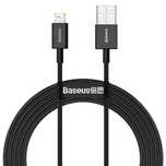 Baseus Superior Kabel Usb - Lightning 2,4 A 2 M Czarny (Calys-C01)
