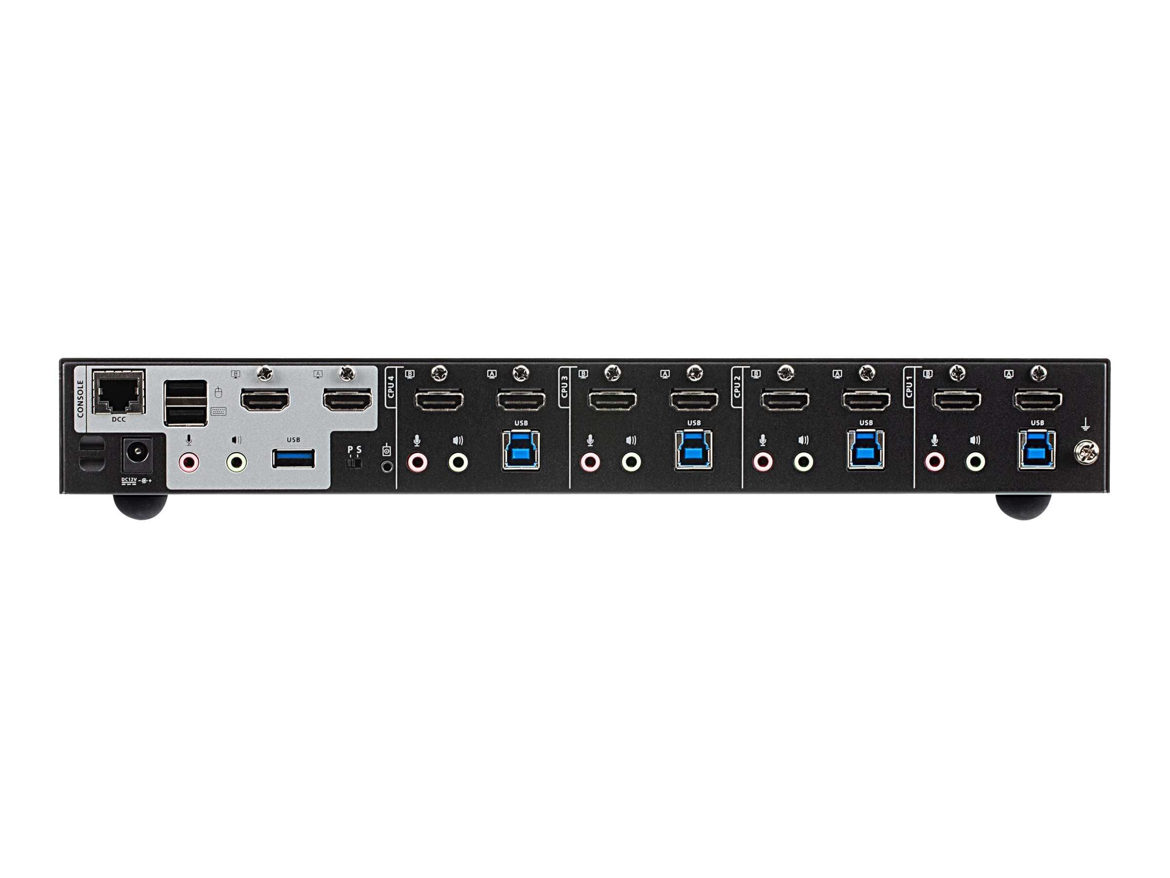 KVM ATEN CS1844 - przełącznik KVM/audio/USB 4K