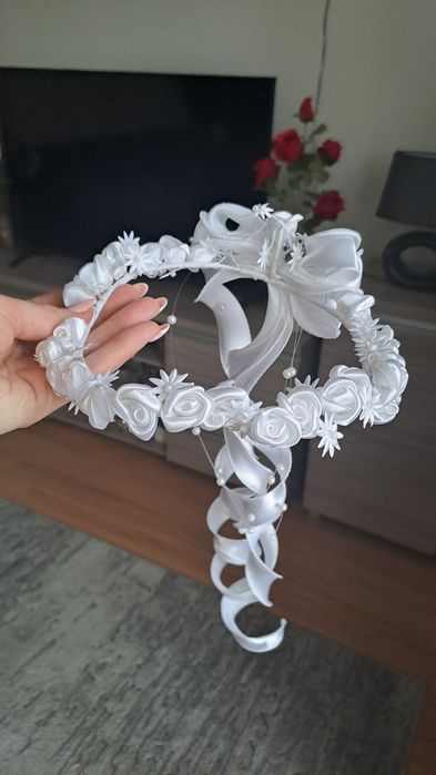 Sukienka kominijna plus wianek