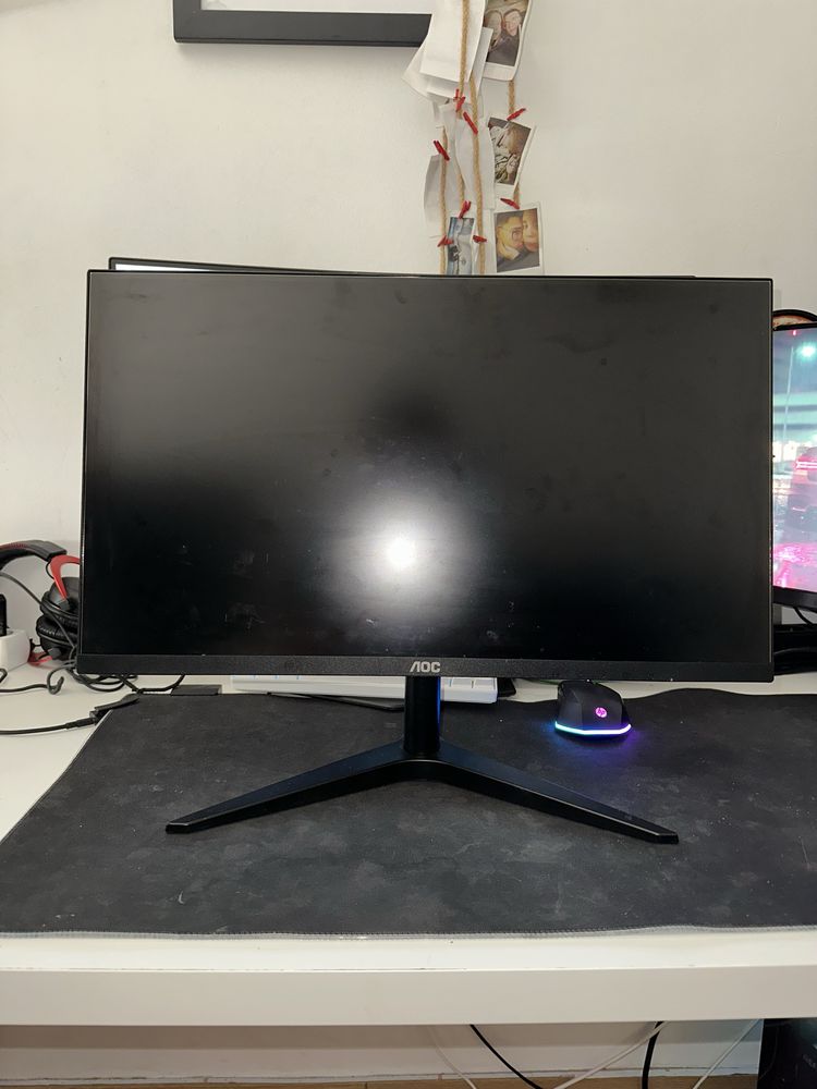 Monitor AOC 60Hz e Pc gamer