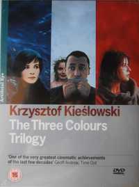 Pack 4 DVD SELADOS 3 Filmes-The Three Colours Trilogy-Kieslowski