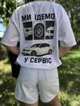 Футболка з вашим авто | BMW футболка | Біла футболка | Чорна футболка
