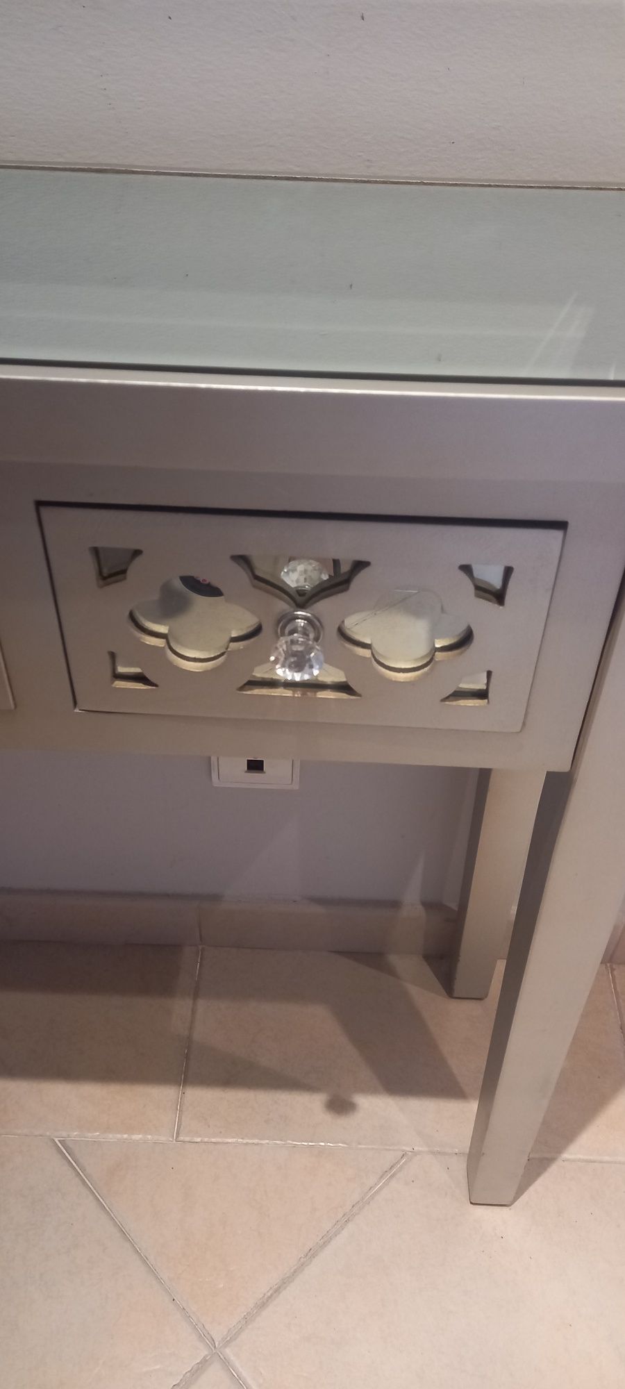 Mesa de console silver