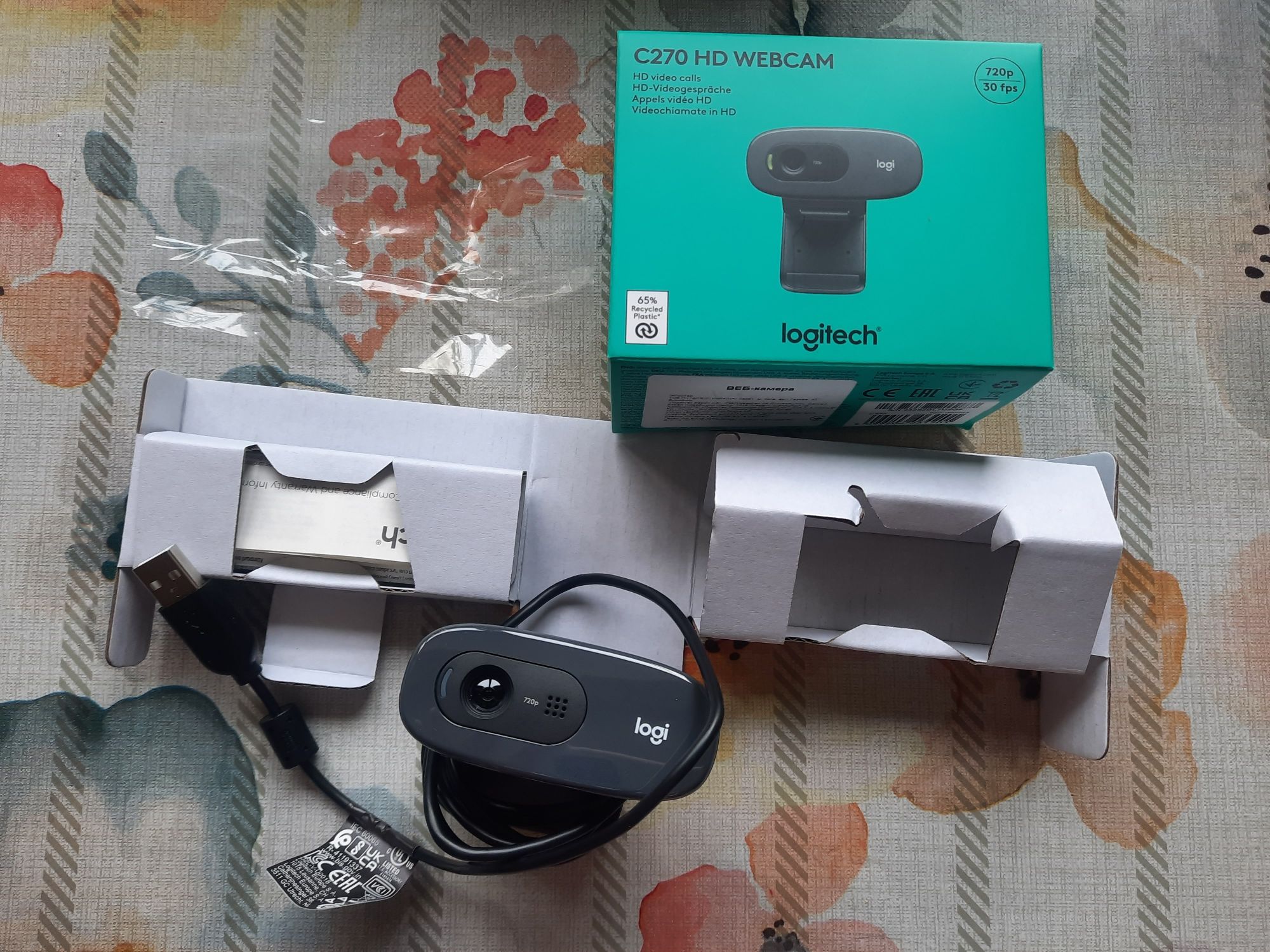 Веб-камера Logitech C270 HD