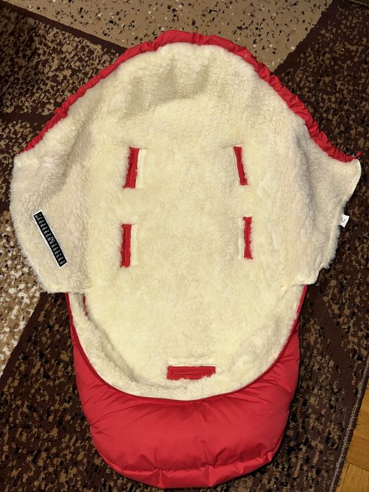 Конверт в коляску на овчині трансформер Ontario Baby Alaska Climate