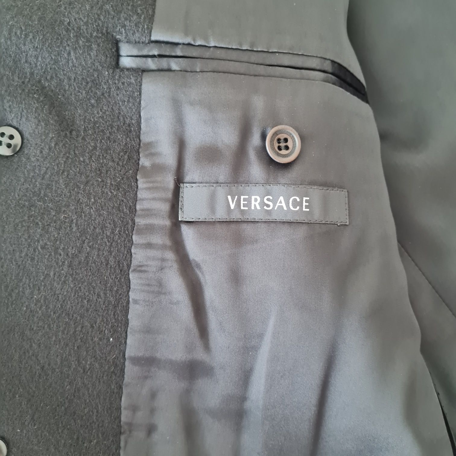 Versace, оригінал, пальто кашемір