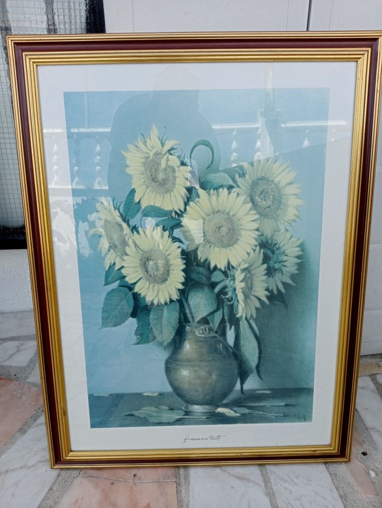 Quadro com moldura 80/60cm