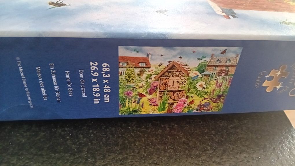 Puzzle Trefl 1000 elementów Ul ogród domek dla pszczół