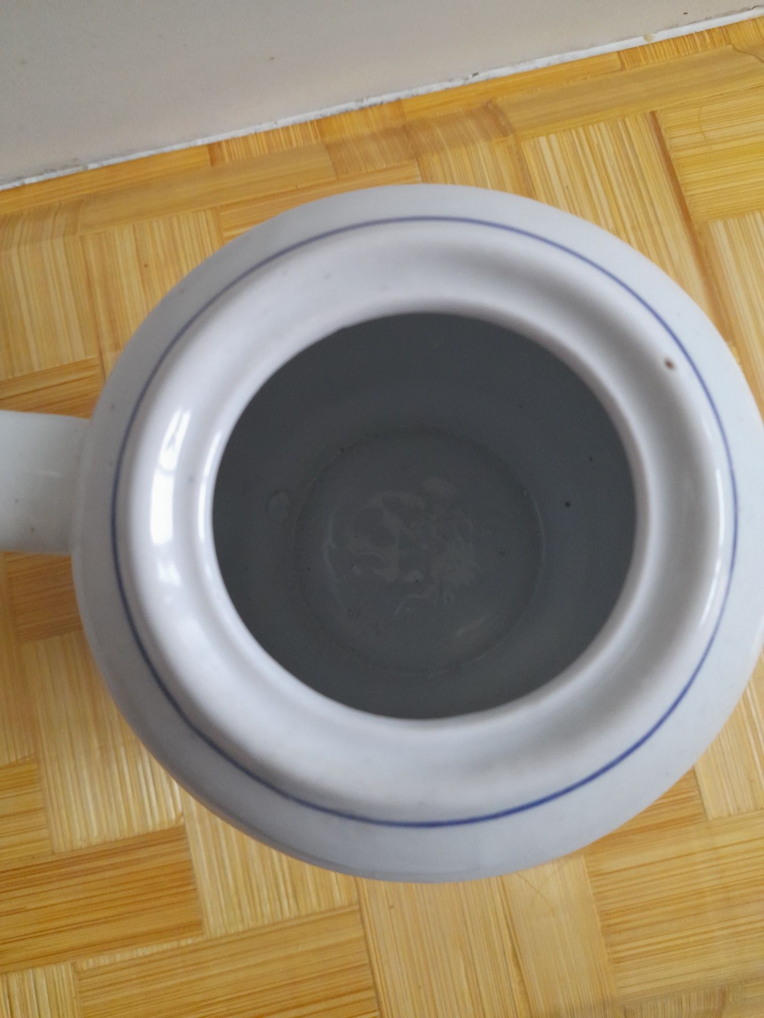 Bule de chá Chaleira em porcelana cerâmica