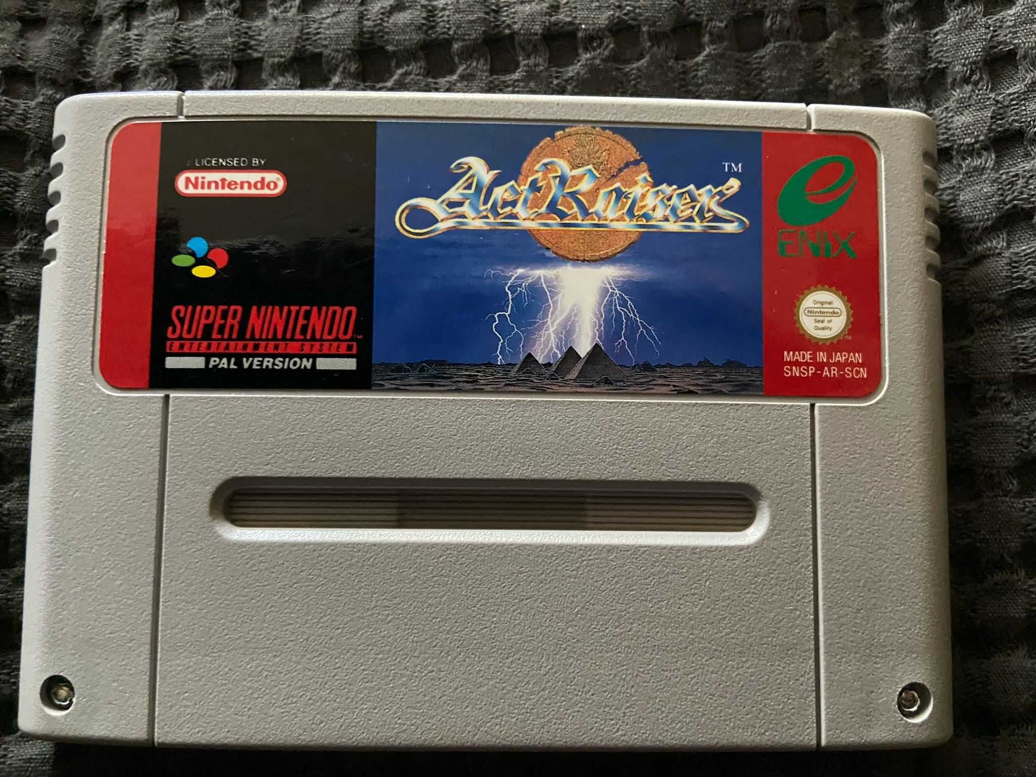 ActRaiser SNES wersja PAL EN CIB