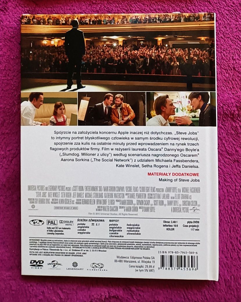 Film na DVD " Steve Jobs "