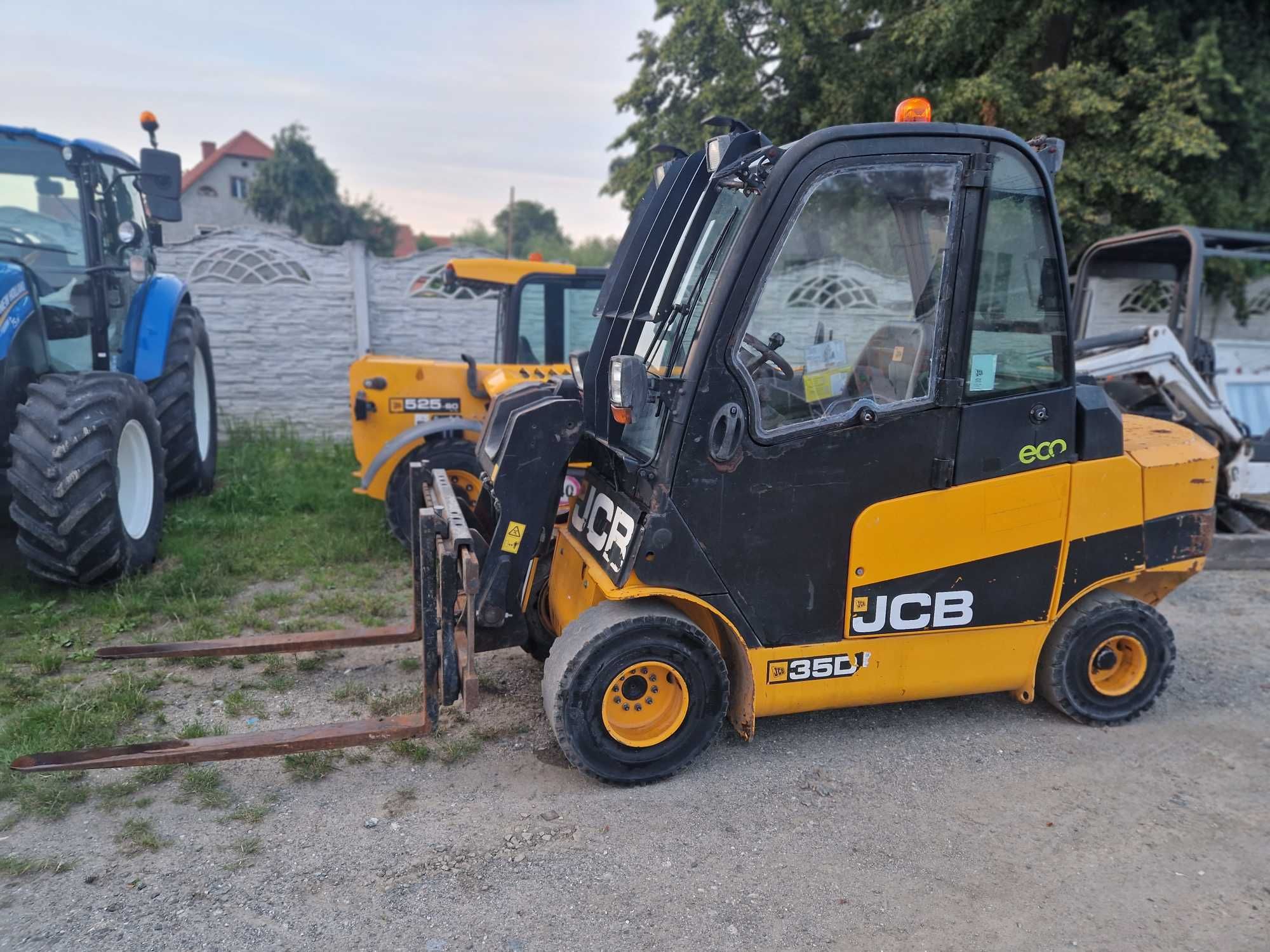 JCB  tlt 35d wozek widlowy teletruk teleskopowy ładowarka teleskopowa
