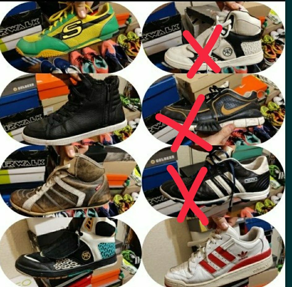 Оригінальні кросівки asics, adidas, Nike