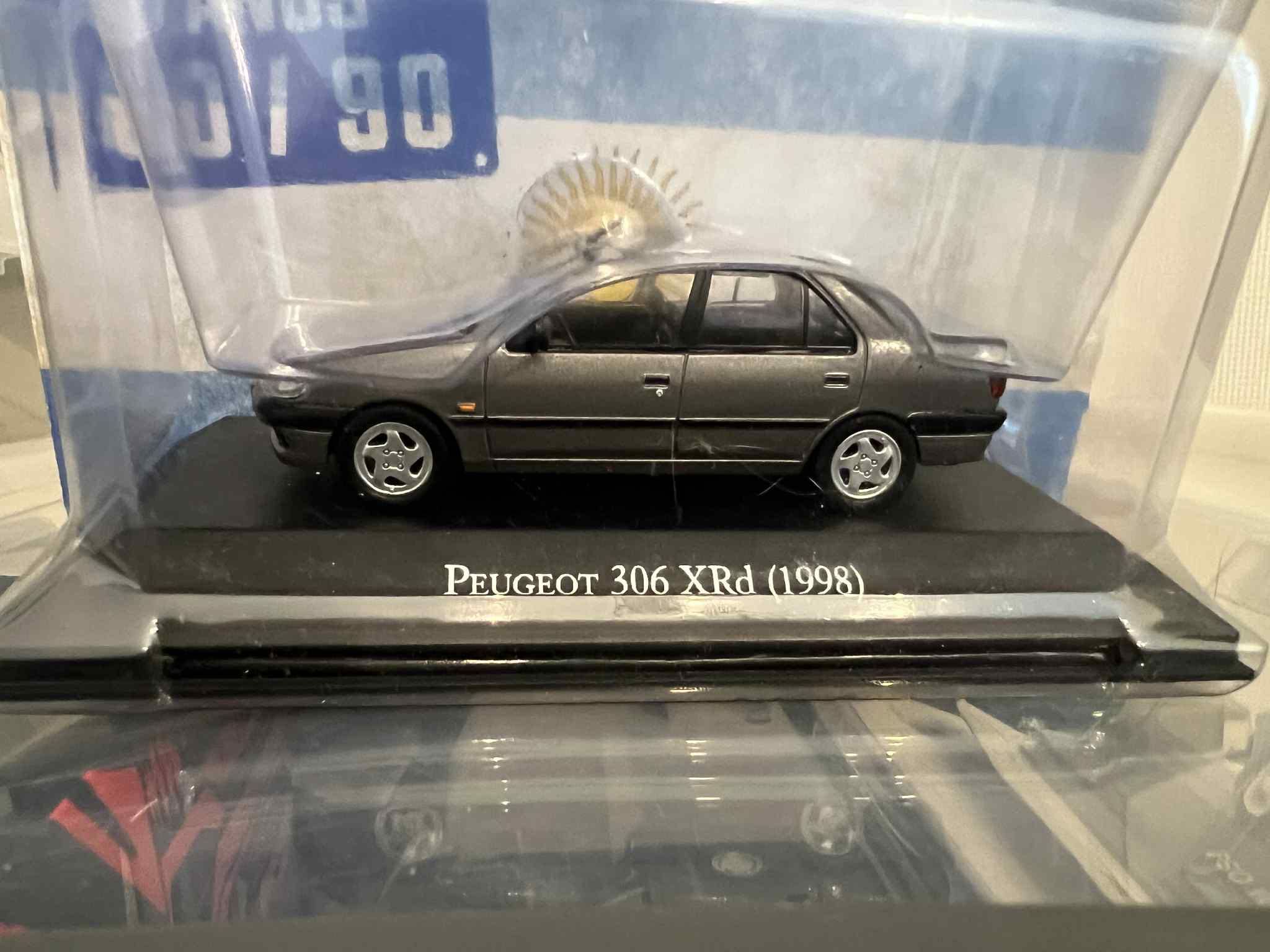 Peugeot 306 XRd 1:43 DeAgostini Model Kolekcjonerski