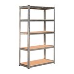 Estante 5 Prateleiras 90 x 40 x 180 cm