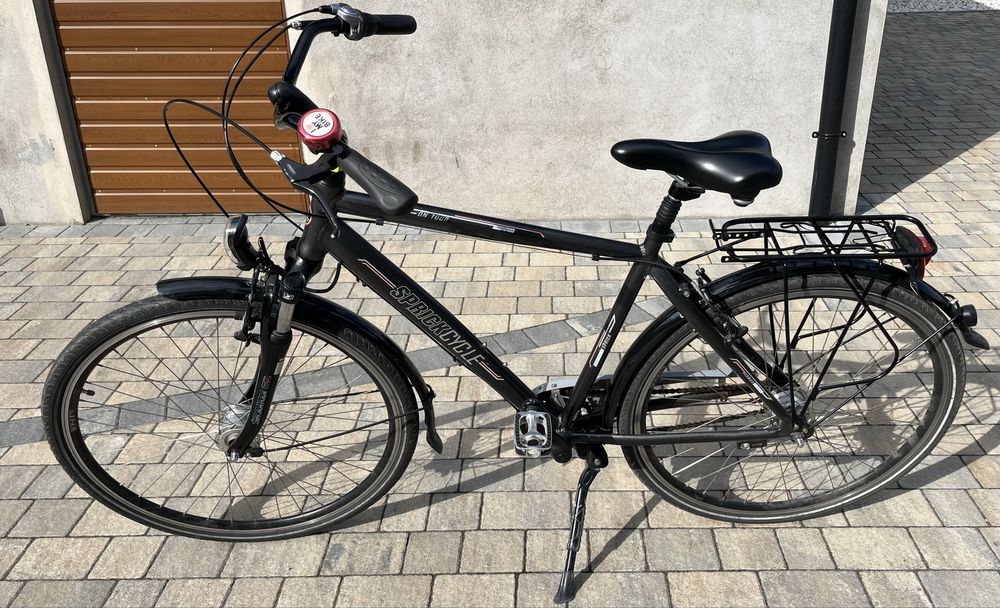 Rower męski 28” Sprick Cycle biegi shimano nexus 7 amortyzatory przód
