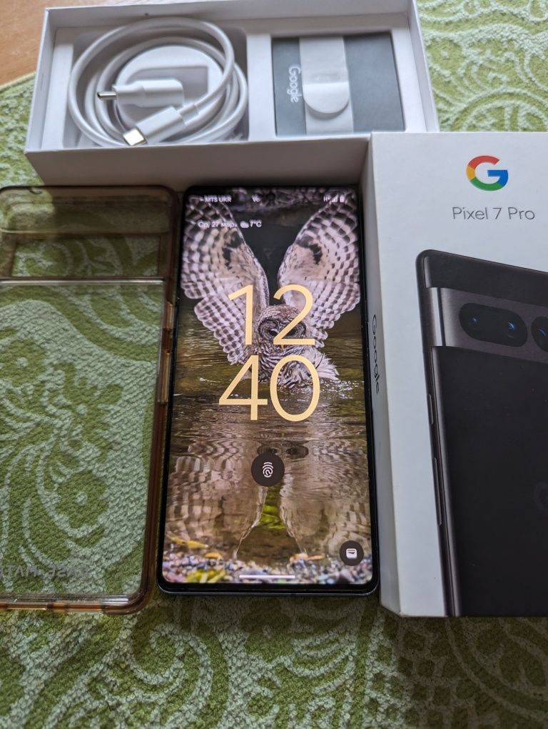 Продам Смартфон Google pixel 7Pro Obsidian 12/128Gb