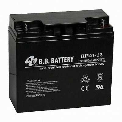 Акумулятор BB Battery для ББЖ преміум АРС, Eaton, MGE 7-7,2-9-12-17Аг