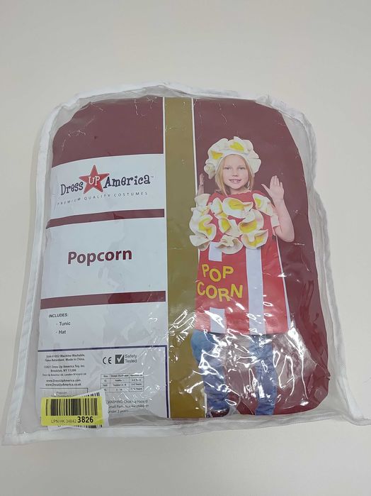 Kostium Popcorn Dla Dzieci 1-2 LATA