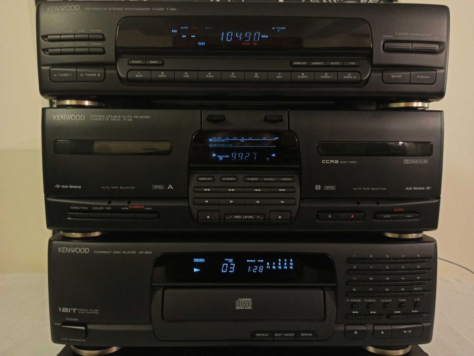 Wieża zestaw Kenwood A-45 DP-950 X-45 T-85L
