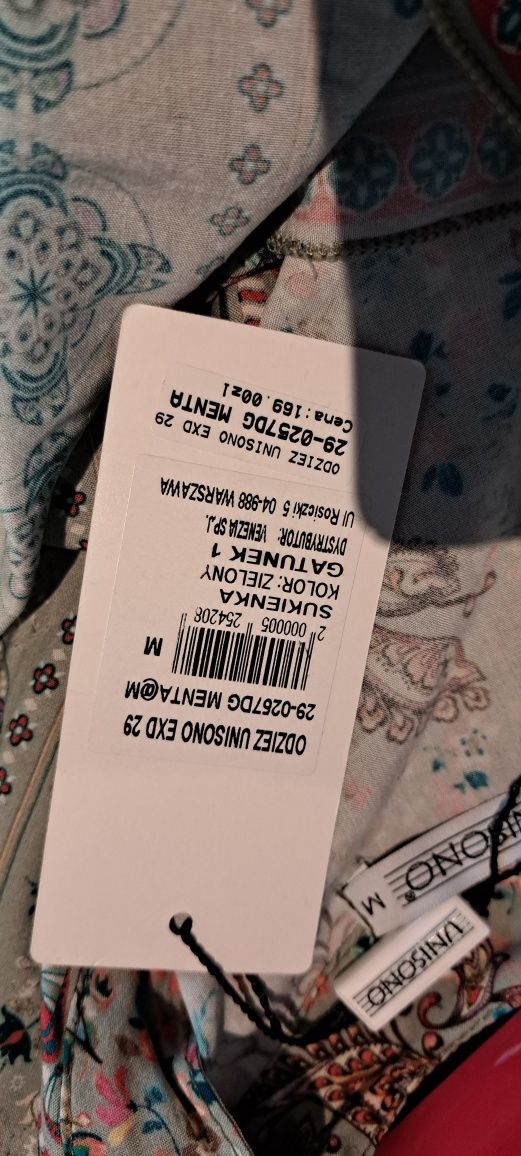 Sukienka Unisono M L Nowa
