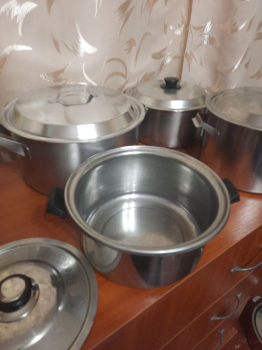 Кастрюли советская нержавейка