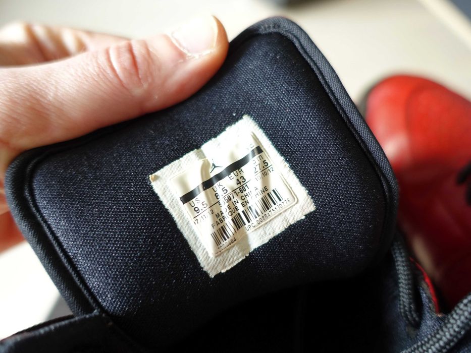 Air Jordan 1 Retro 97TXT Gym Red 9.5 (2013r.) oryginalne używane z USA