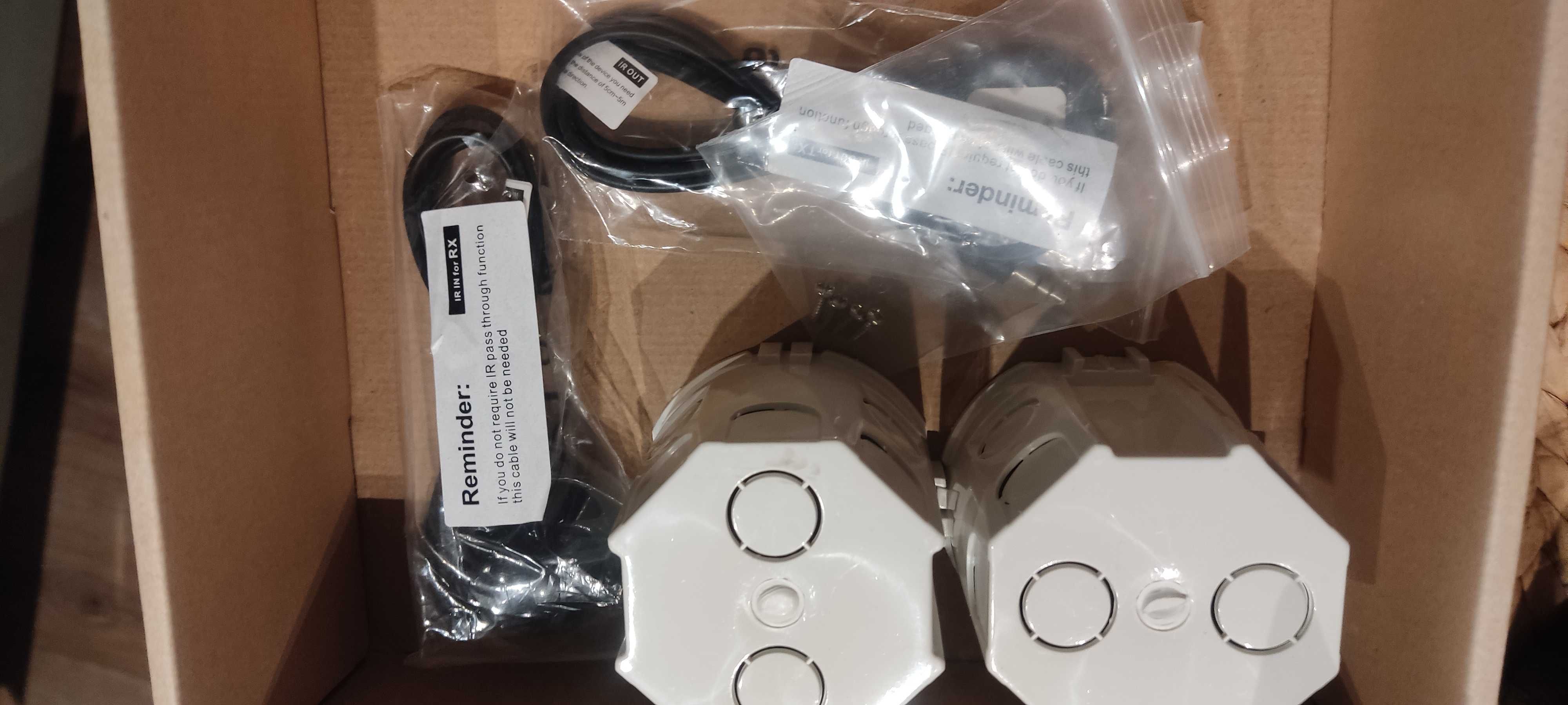 Extender, Konwerter HDMI na IP naścienny do puszkowy Nowy Signal H3621