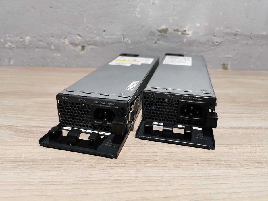 Блок питания Cisco C3KX-PWR-715WAC (715 Вт) нал/безнал