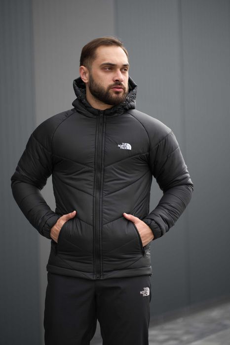 Куртка чоловіча осіння The North Face чорна