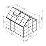Szklarnia harmony z poliweglanu
Szklarnia 4,5 m² 248x185x209 cm
Canopi