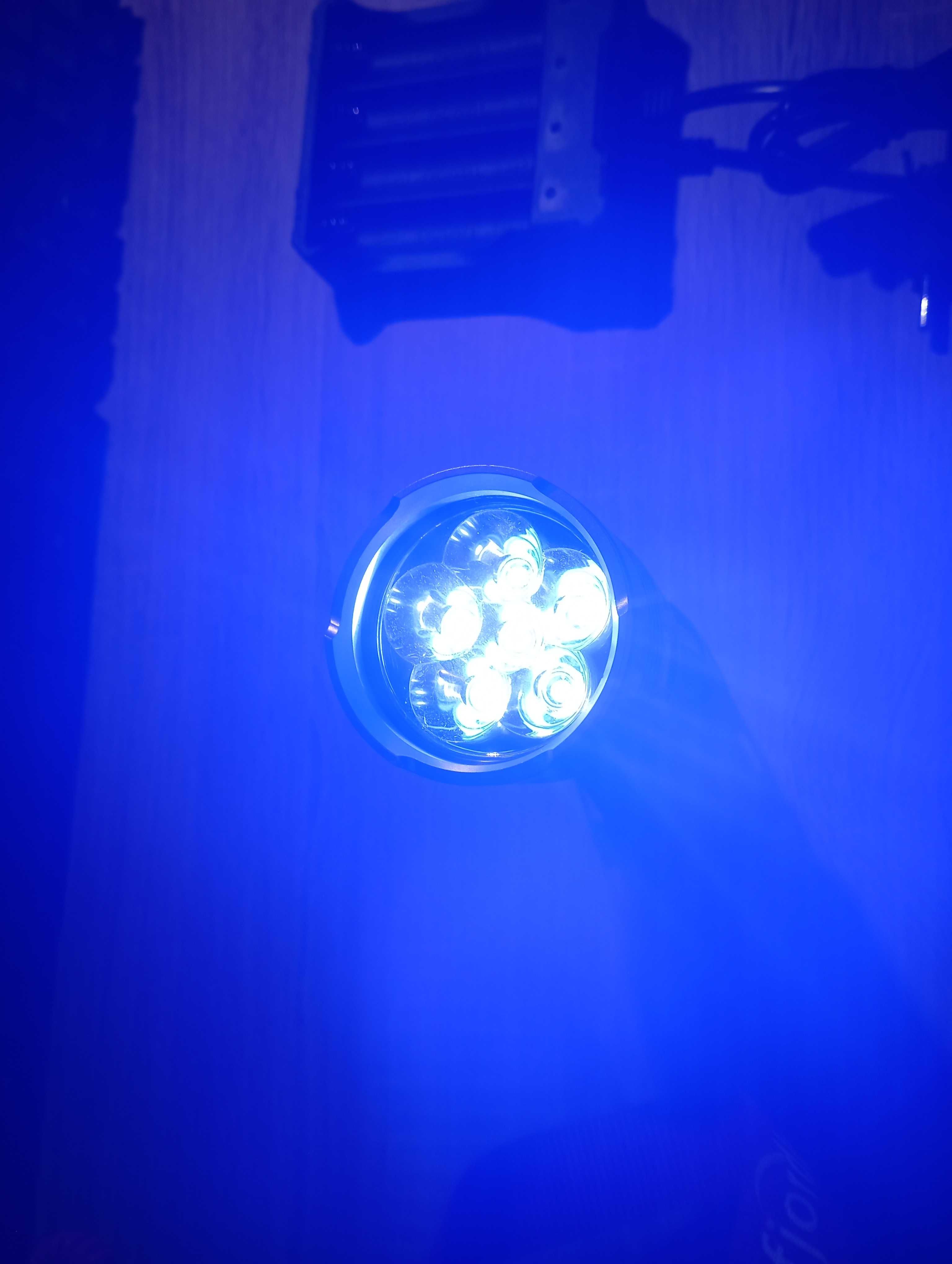 lampa latarka szperacz uv bursztyn 48w li-ion