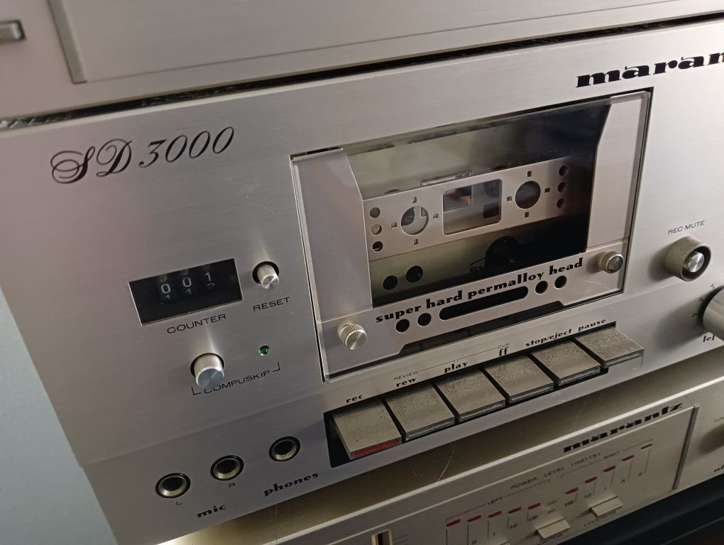 Conjunto Marantz + CD Player TEAC