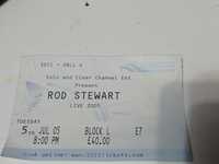 Bilet,koncert Rod Stewart 1995