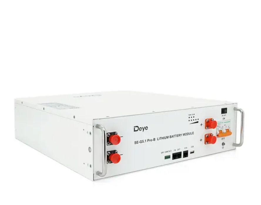 Акумуляторна батарея Deye SE- G5.1Pro-B (LiFePO4 51,2V 100Ah)
