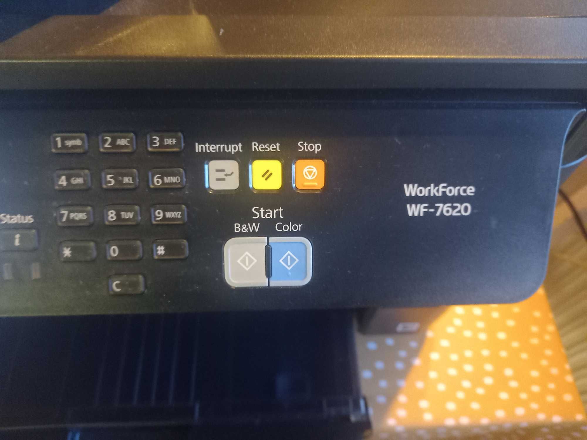 Urzadzenie Wielofunkcyjne EPSON WorkForce WF-7620 w pelni sprawny