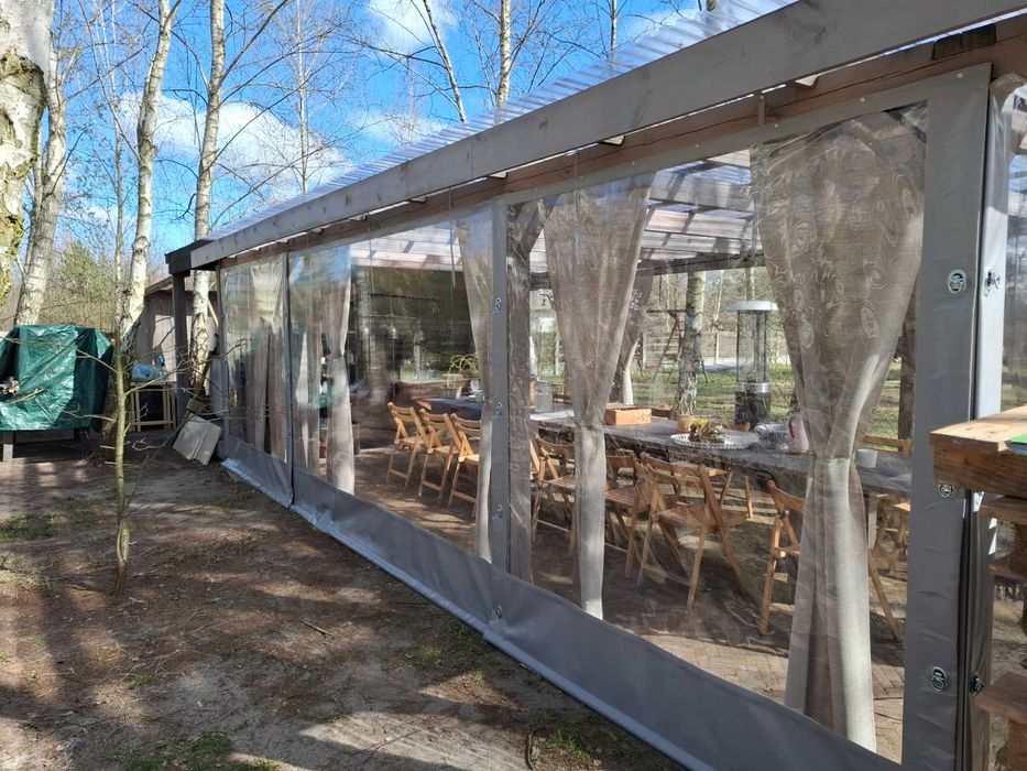 Plandeki na altany tarasy i wiaty | Na wymiar montaż nadruk wysyłka