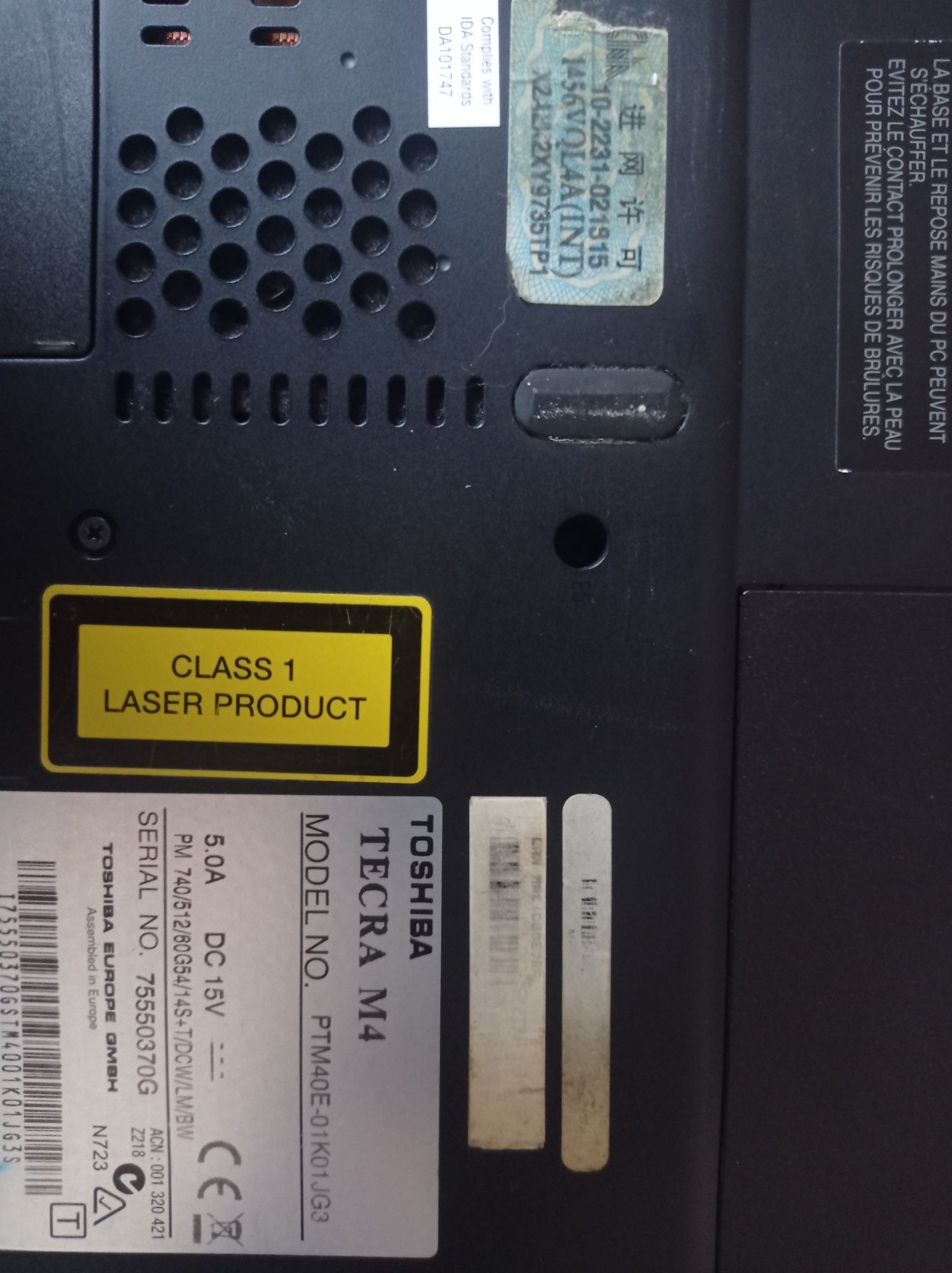 Toshiba Tecra M4