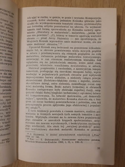 Wojciech Kossak Wspomnienia