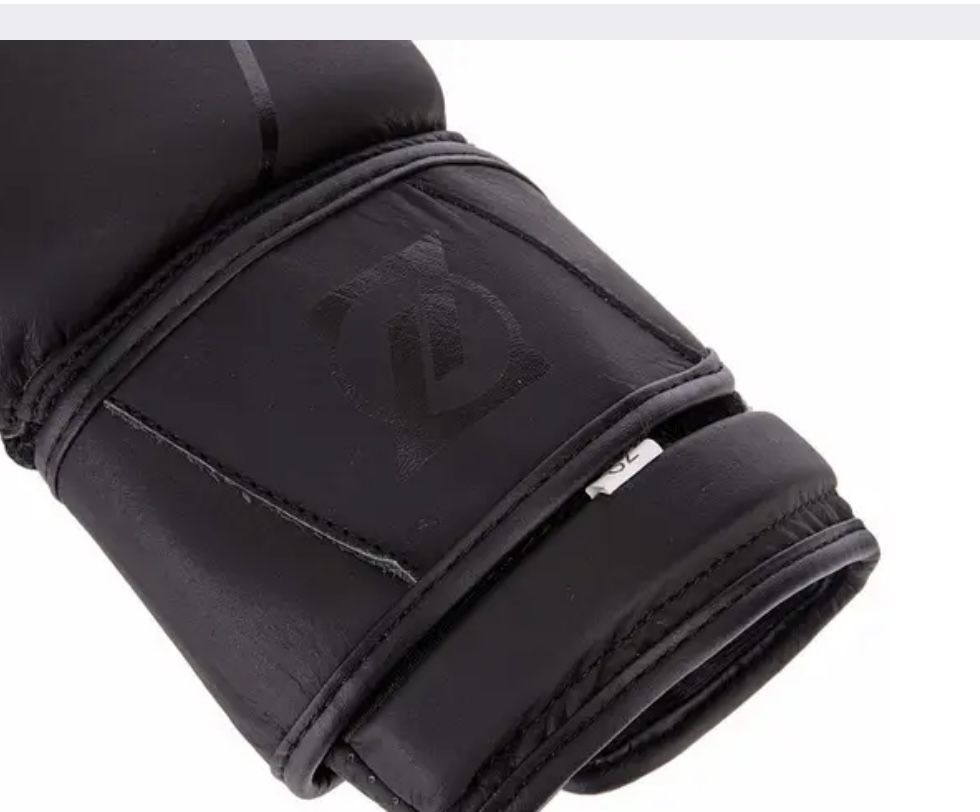 Перчатки боксерские кожаные на липучке Zelart 10oz