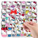 Naklejki Hello Kitty 50 Szt