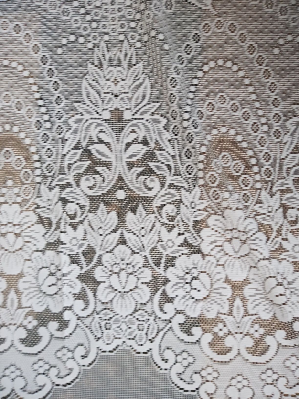 Firana firanka biała