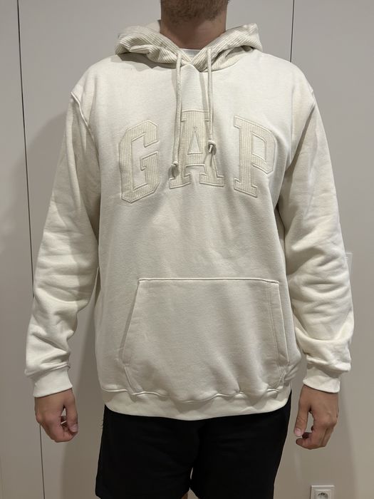 NOWA Bluza Gap męska z kapturem beżowa XL