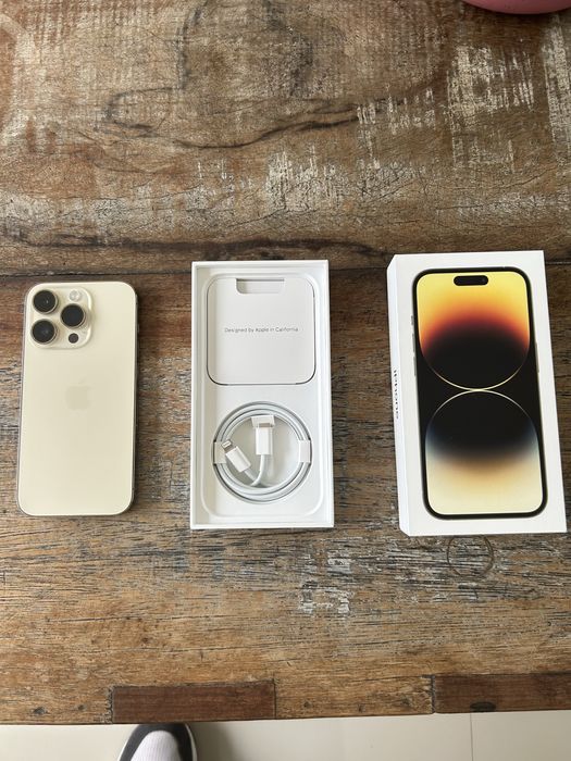 IPhone 14 Pro 128gb Gold (como novo!)