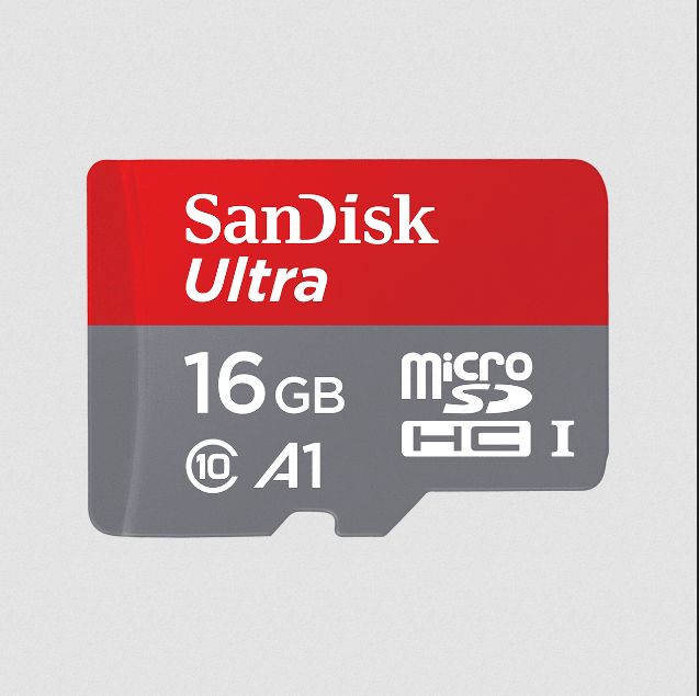 Cartão microSDHC Sandisk Ultra - 16GB, com portes gratis