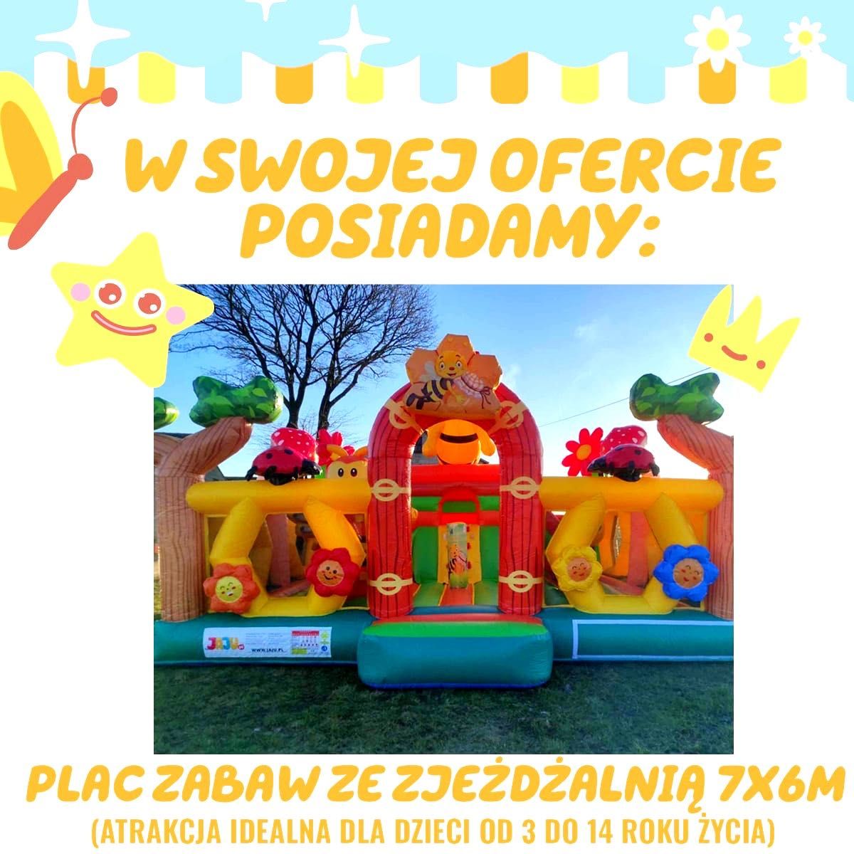 Wynajem zjeżdżalni dmuchanych, dmuchańce, zamki, zjeżdżalnie