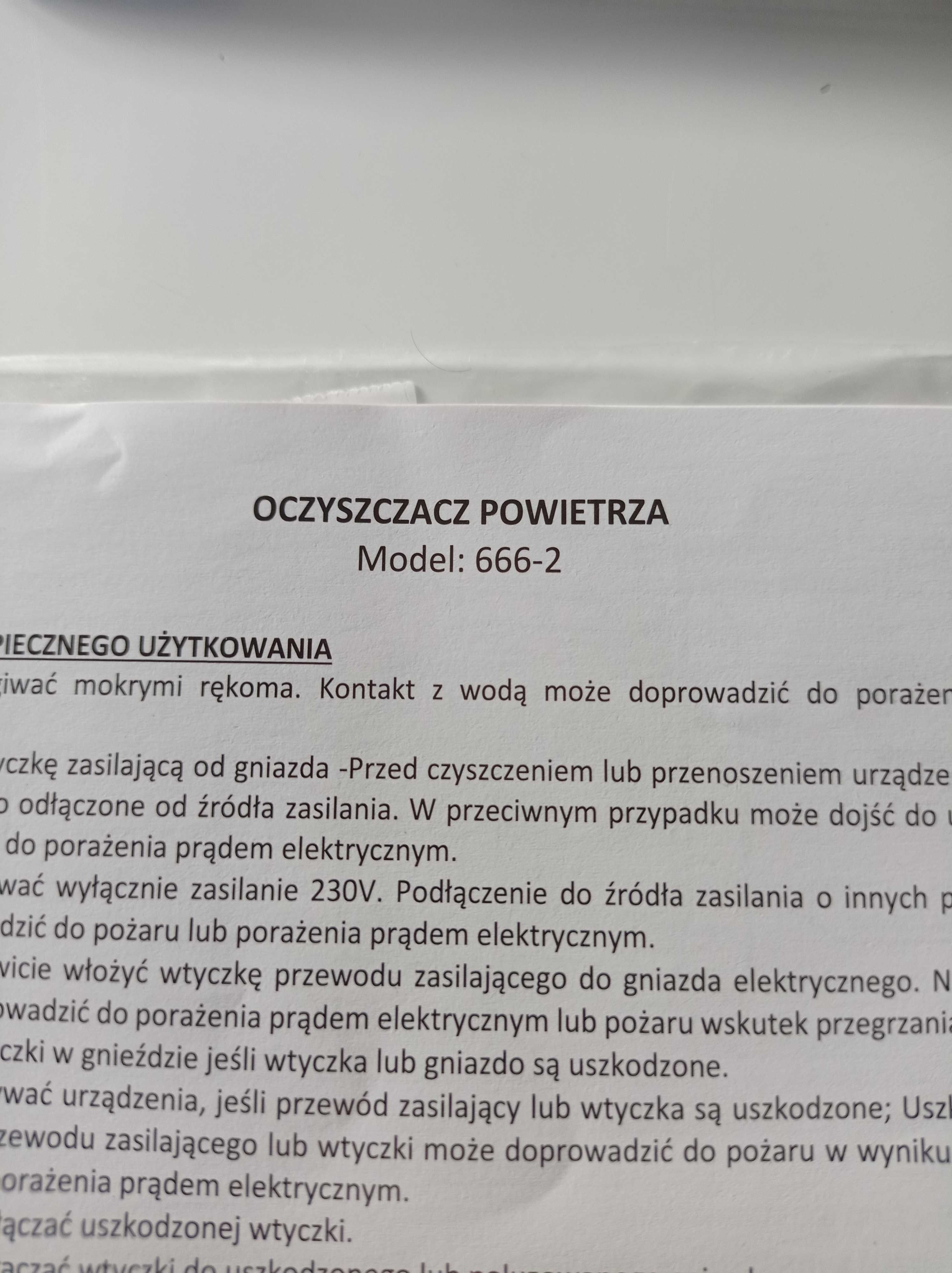 Oczyszczacz powietrza