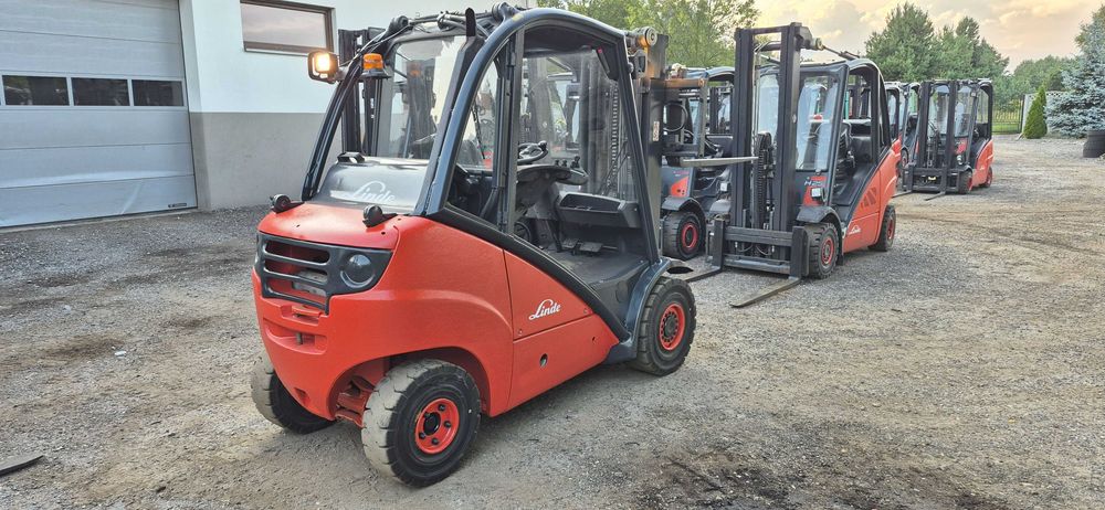 Wózek Widłowy Linde H30T - Triplex 4.70m. - Wolny skok - Stan BDB