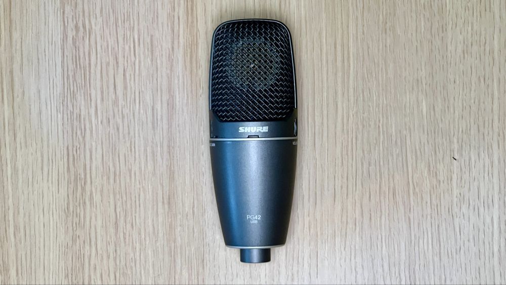 Shure PG42 USB – Microfone Profissional + Acessórios