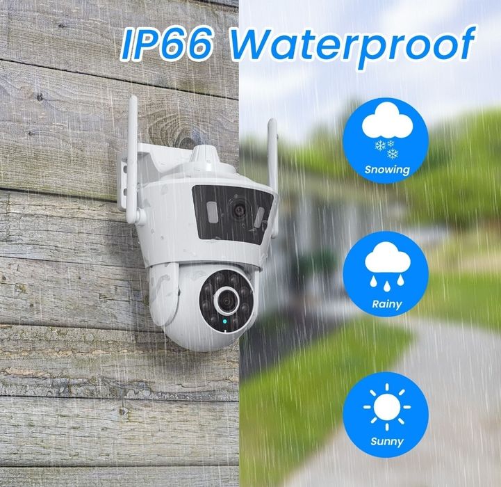 Камера видеонаблюдения wi-fi ip с системой ptz